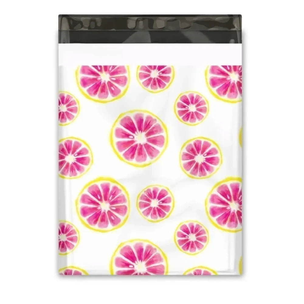 Poly Mailers MIx 6x9 10x13 14.5x19 30 pieces insert cards 30 stickers